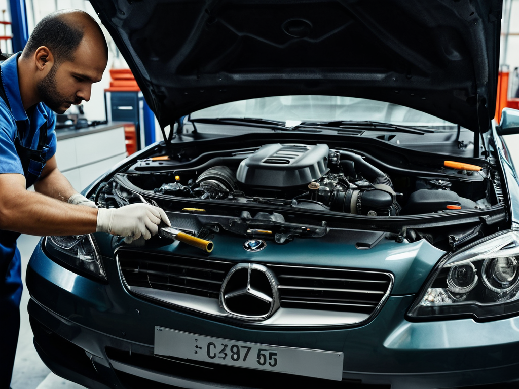 Motorwartung und Motorreparatur
